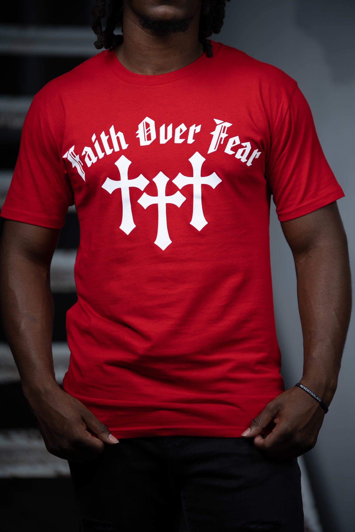 Faith over Fear Staple Tee