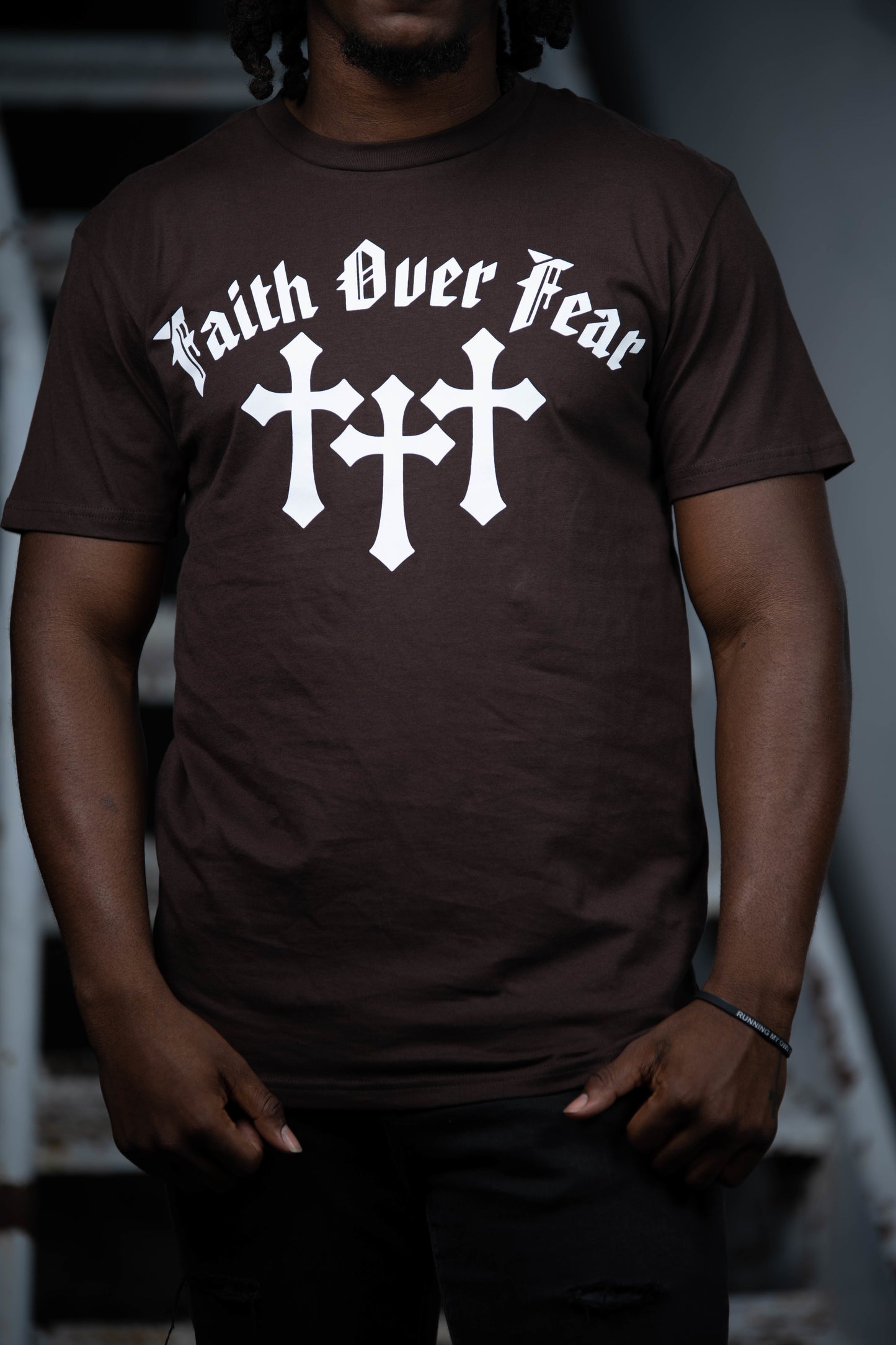 Faith over Fear Staple tee